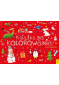 Książka do kolorowania z bałwankiem