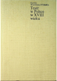 Teatr w Polsce w XVIII wieku