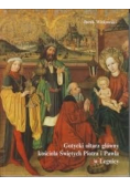 Gotycki ołtarz główny kościoła Świętych Piotra i Pawła w Legnicy