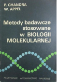 Metody badawcze stosowane w biologii molekularnej