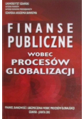 Finanse publiczne wobec procesów globalizacji