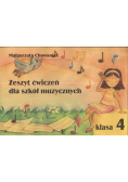 Zeszyt ćwiczeń dla szkół muzycznych klasa 4