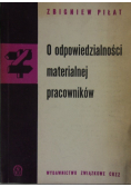 O odpowiedzialności materialnej pracowników