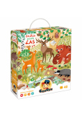 CzuCzu Dzikie puzzle Las 3+