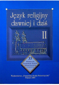 Język religijny dawniej i dziś II