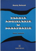 Zdania angielskie w parafrazie