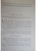 Literatura Francuska  1933 r.
