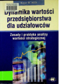 Dynamika wartości przedsiębiorstwa dla udziałowców