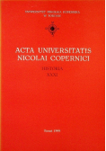 Acta Universitatis Nicolai Copernici historia XXX