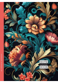 Notatnik ozdobny 143x200/64K kratka TW Flora FRESH