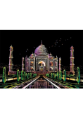 Magiczna Zdrapka - Taj Mahal 40,5x28,5cm