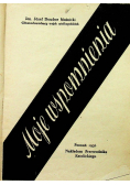 Moje wspomnienia 1936 r.