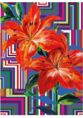 Karnet B6 z kopertą Floral Maze