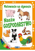 Malowanie na dywanie. Nasze gospodarstwo