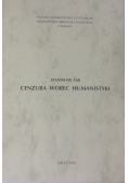 Cenzura wobec humanistyki