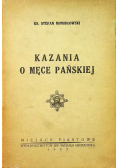 Kazania o Męce Pańskiej 1932 r.