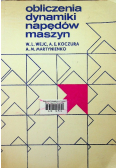 Obliczenia dynamiki napędów maszyn