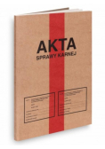 Zeszyt B5 Akta sprawy karnej