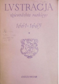 Lustracja województwa Ruskiego 1661 1665 część I