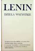 Lenin Dzieła Tom 36