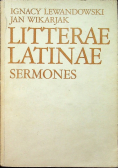Litterae Latinae Sermons