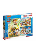 Puzzle 3x48 Super Kolor Paw Patrol