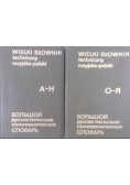 Wielki słownik techniczny rosyjsko - polski Tom 1 i 2