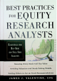 Best Practices for Equity Research Analysts