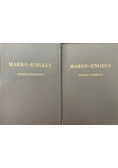 Marks Engels Dzieła wybrane tom 1 i 2 1949 r.