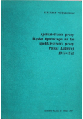 Spółdzielczość pracy Śląska Opolskiego na tle spółdzielczośći pracy Polski Ludowej 1945  1971