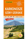 Karkonosze Góry Izerskie Mapa laminowana 1::35 000