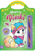 Magiczne pieski. Kolorowanka z naklejkami