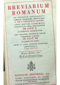 Breviarium Romanum Pars Aestiva 1946 r.