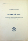O wartościach