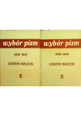 Walecki Wybór pism Tom I i II