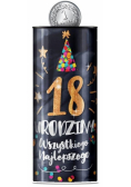 Skarbonka puszka Urodziny 18