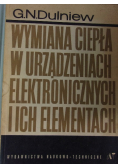 Wymiana ciepła w urządzeniach elektrycznych i ich elementach