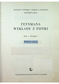 Feynmana wykłady z fizyki Tom 2 Część 1