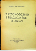 O pochodzeniu i praojczyźnie Słowian 1946 r.