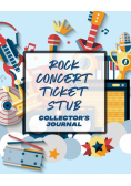 Rock Concert Ticket Stub Collector's Journal