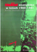 Solidarność olsztyńska w latach 1980 1981 autograf autora
