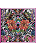 Karnet kwadrat z kopertą Floral Embroidery