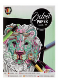 Welurowy papier
