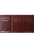 Dykcyonarz roślinny tom 1 do 3 Reprint z ok 1805 .