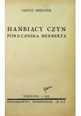 Hańbiący czyn porucznika Herberta 1937 r.