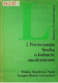 Porównania studia o kulturze modernizmu