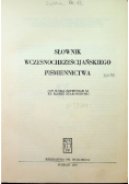 Słownik wczesnochrześcijańskiego piśmiennictwa