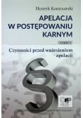 Apelacja w postępowaniu karnym część I