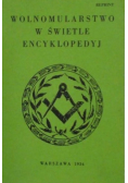 Wolnomularstwo w świetle encyklopedyj, reprint z 1934