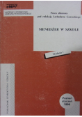 Menedżer w szkole